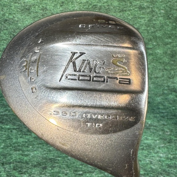 Vintage King Cobra Offset Driver Graphite R Flex .350 Oversize Tip Golf Club - Picture 1 of 11